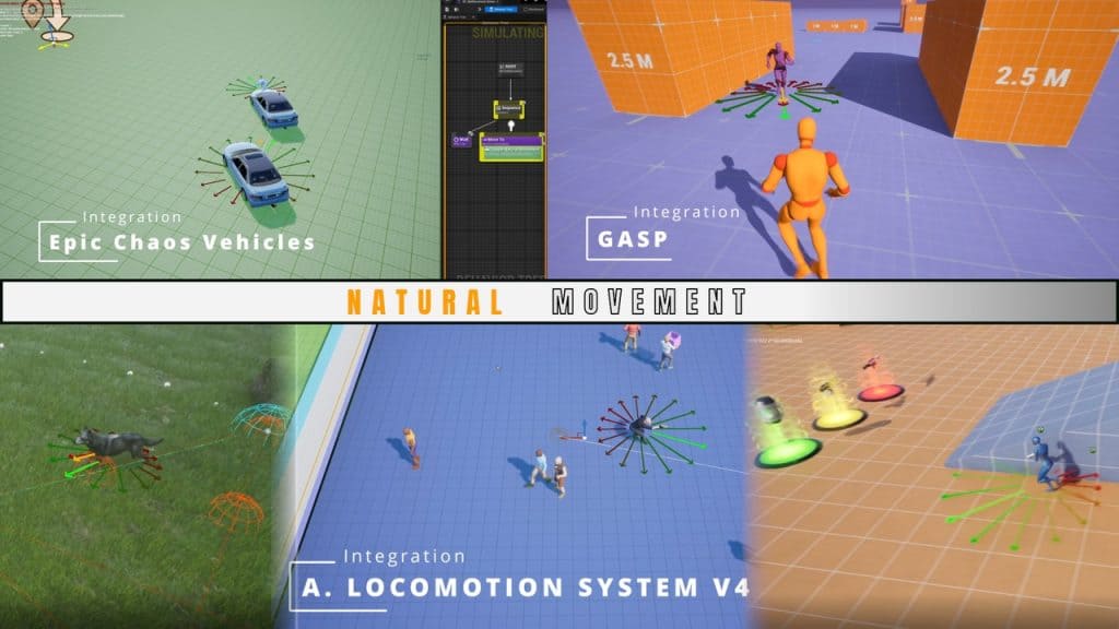 Natural Movement — AI Smoothing System (UE)