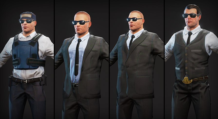 Agents Characters Pack (UE)