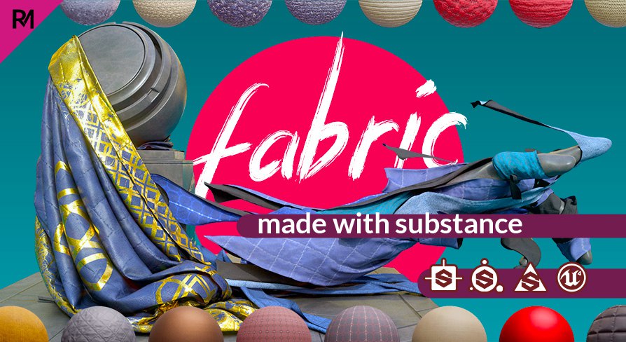 Fabric made with Substance (UE)